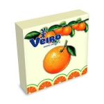 Салфетки бумажные сервировочные Veiro Апельсин 2-сл. (25шт) 24*24 арт. 24P2/25